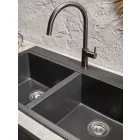 REGINOX LEVISA CSAPTELEP, GUN METAL SILVER